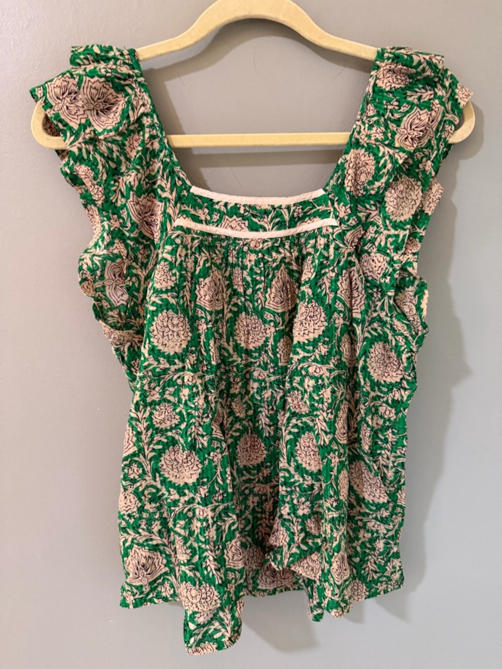 ba&sh
Peio Printed Ruffled Top size medium - Picture 6 of 6